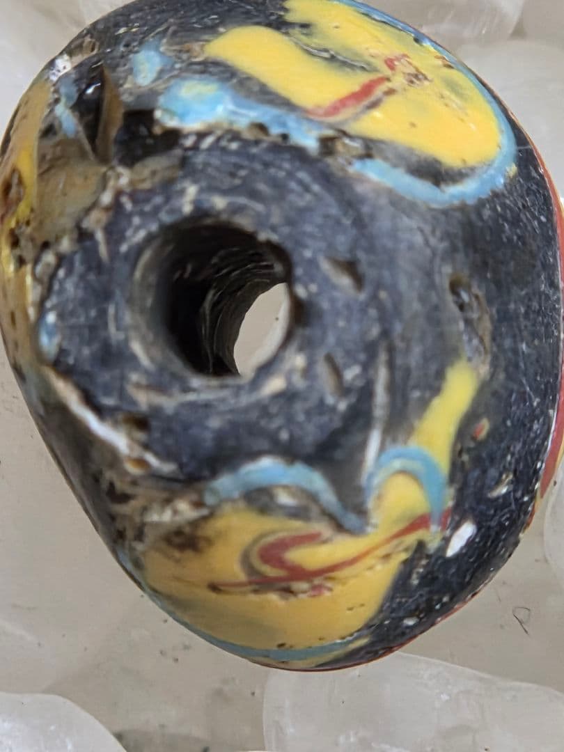 022　キングビーズ　割れ銀化あり　king beads　ビーズ5個セット