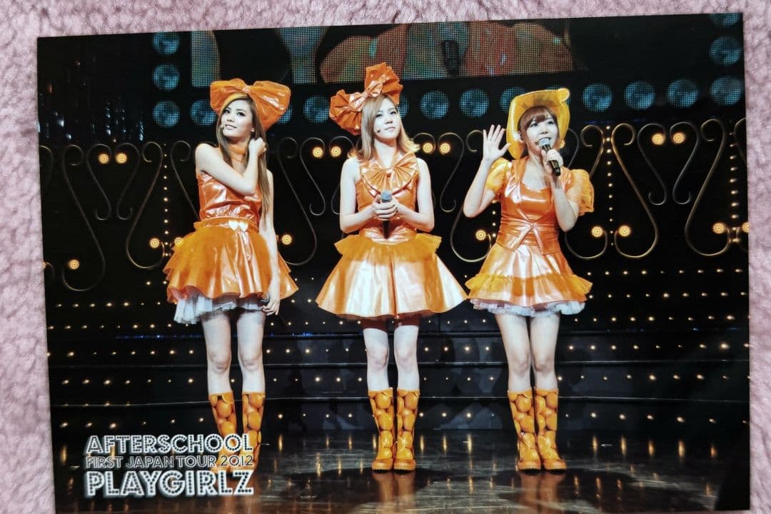 AFTERSCHOOL　公式ユニット　オレンジキャラメル　生写真　セット