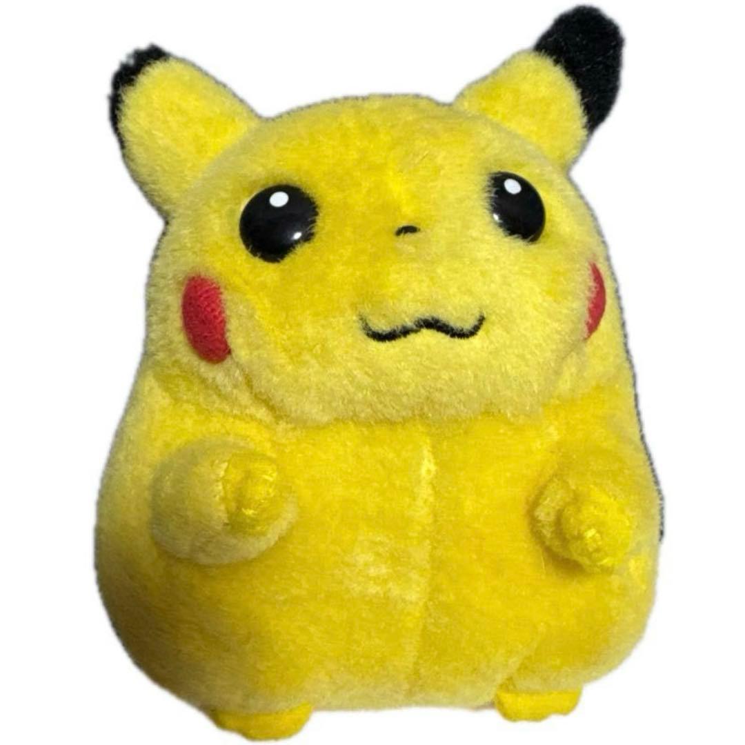 希少♡レトロ　ピカチュウ　音が鳴るぬいぐるみ　赤タグ　笛　ポケモン　初期