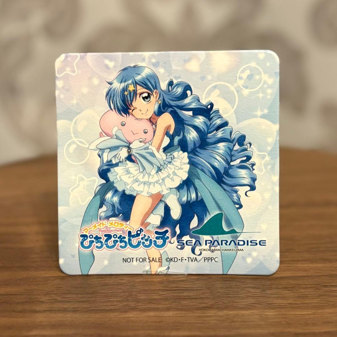 ぴちぴちピッチ シーパラダイス コラボカフェ 波音 コースター
