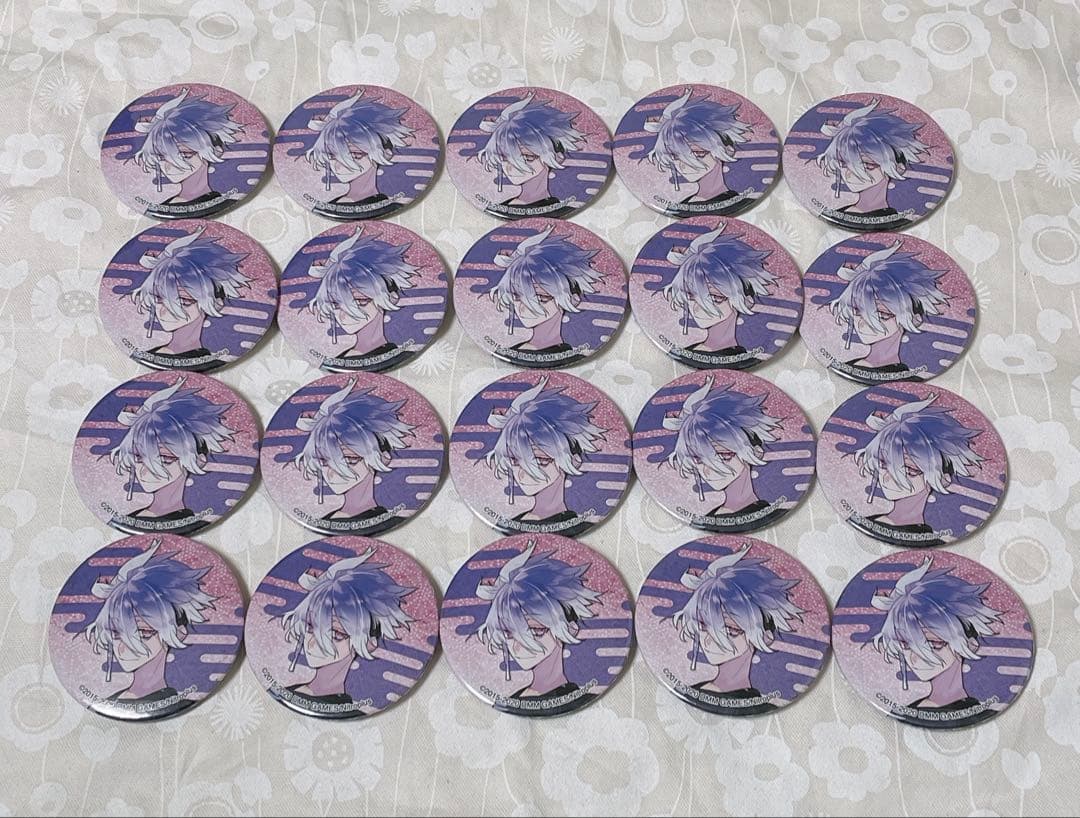 【最終在庫】刀剣乱舞 とうらぶ トイプラ缶バッジ 内番 源清麿