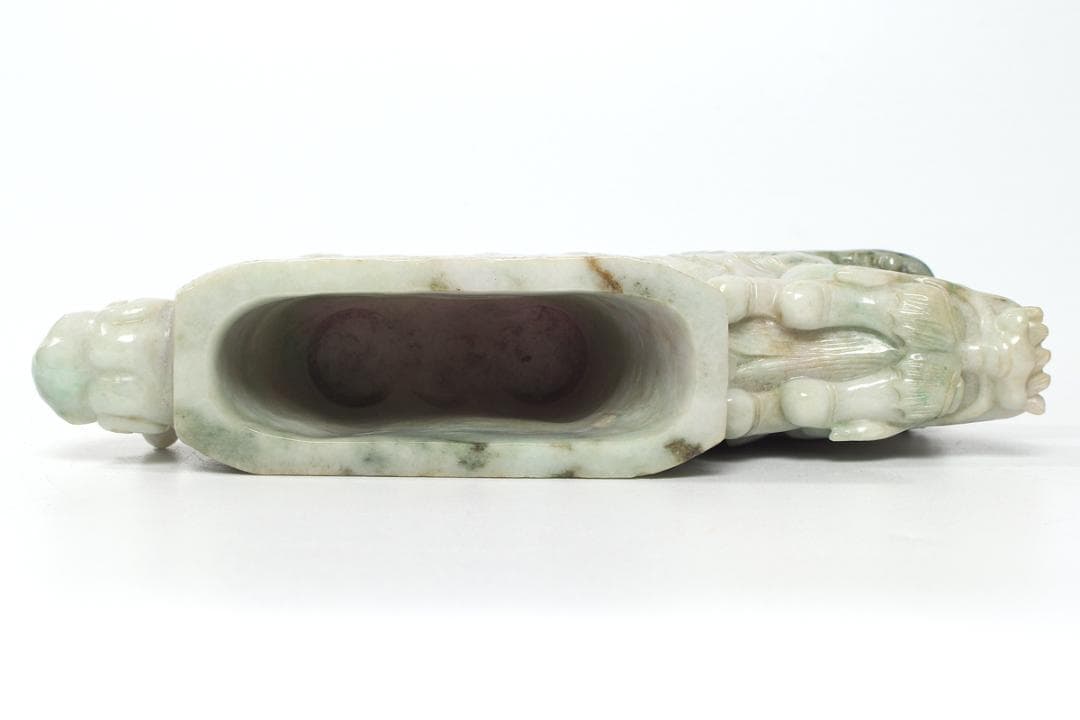 龍 彫刻品 玉石 古美術 古玩