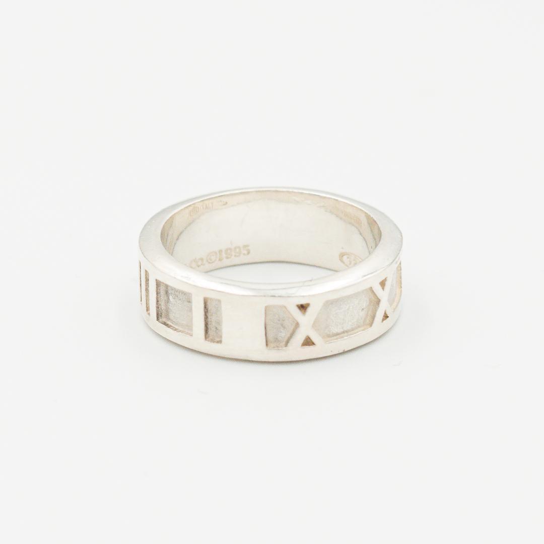 ティファニー アトラス リング シルバー 8号 ヴィンテージ 1995年