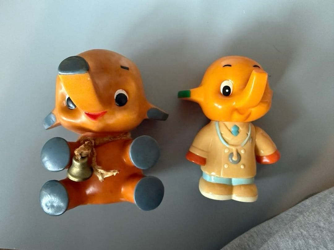 【超希少】 初代サトちゃん ソフビ 約14cm 当時物 激レア