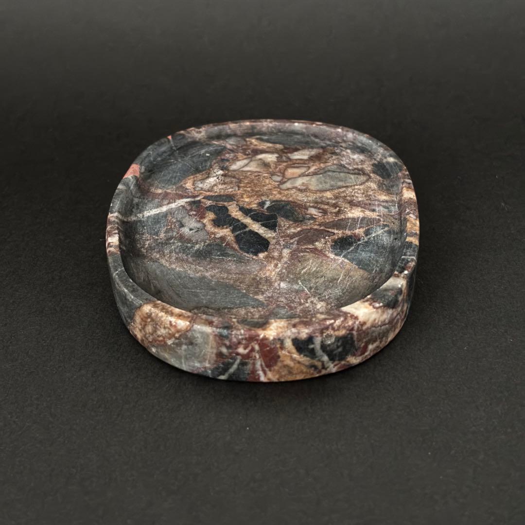 【希少】硯 すずり 天然石 礫岩 花石