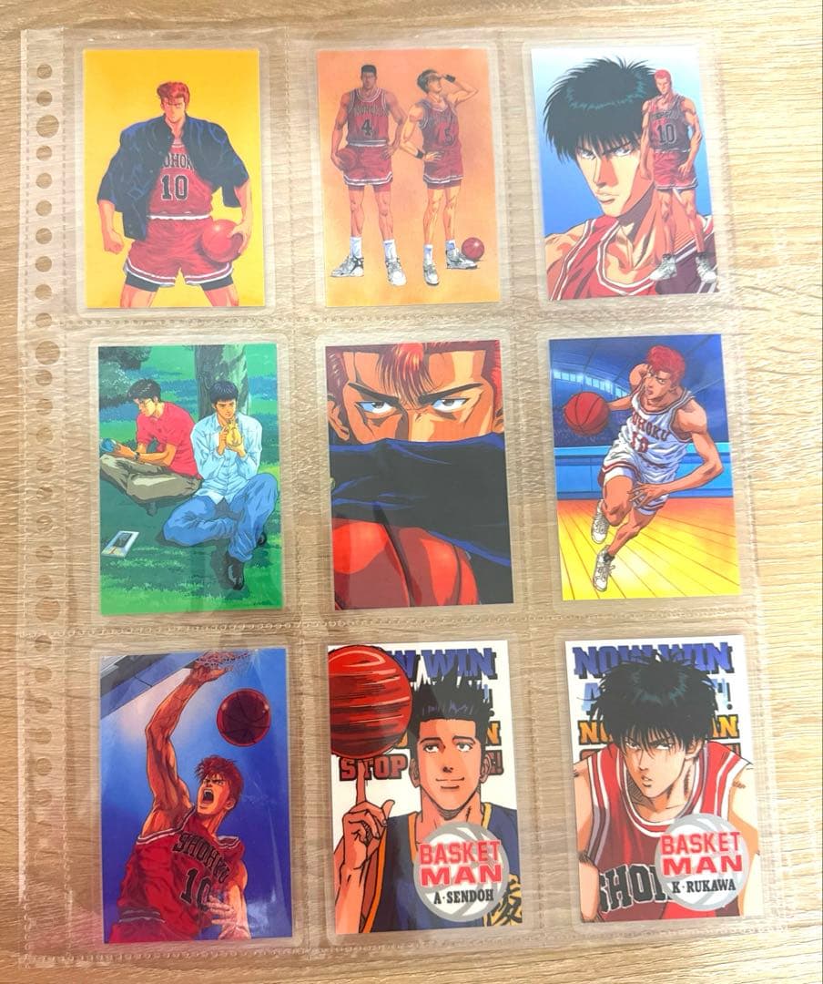 レア27枚セット スラムダンク ラミネートカードラミカ カードダス アマダ 当時
