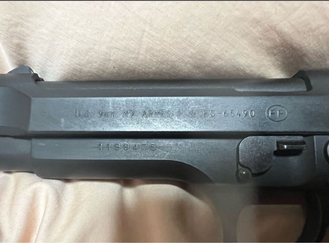 ☆ 作動確認済　KSC U.S.9mm M9 HW ベレッタ GBBガスガン　☆