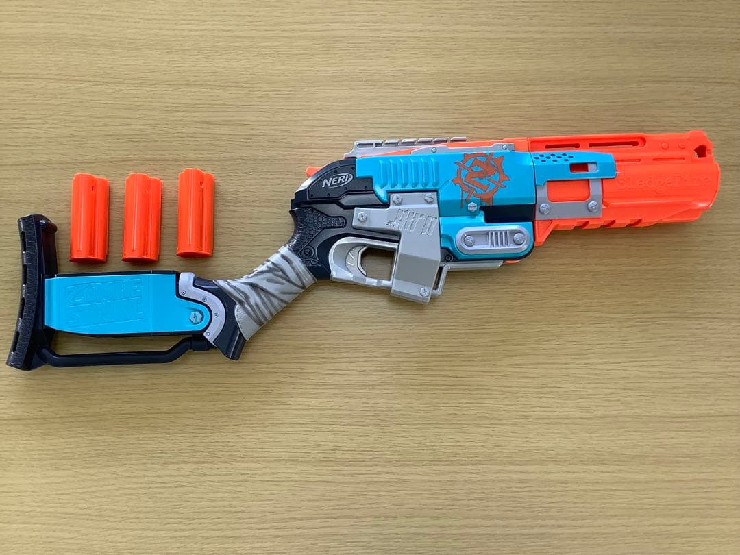 【貴重】ナーフ　ゾンビストライク　スレッジファイア