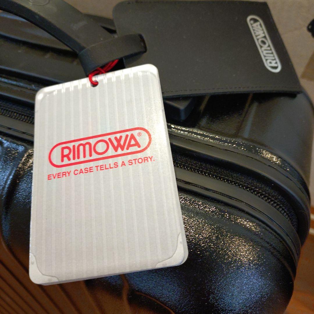 ☆新品、未使用☆RIMOWA 中型キャリーケース ブラック　35L