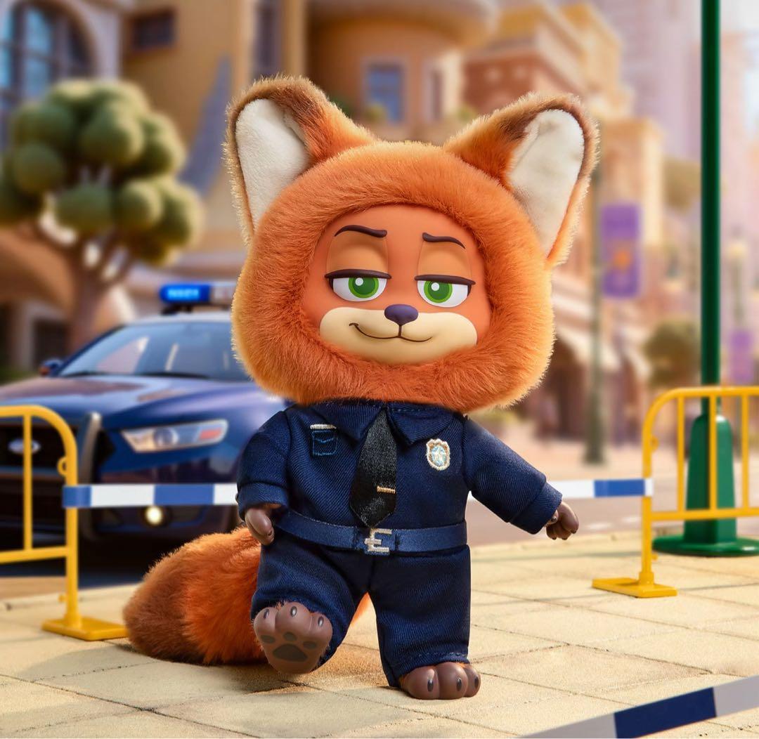 【新品】ズートピア　ディズニー　ぬいぐるみ　6個セット　ニック　ジュディ