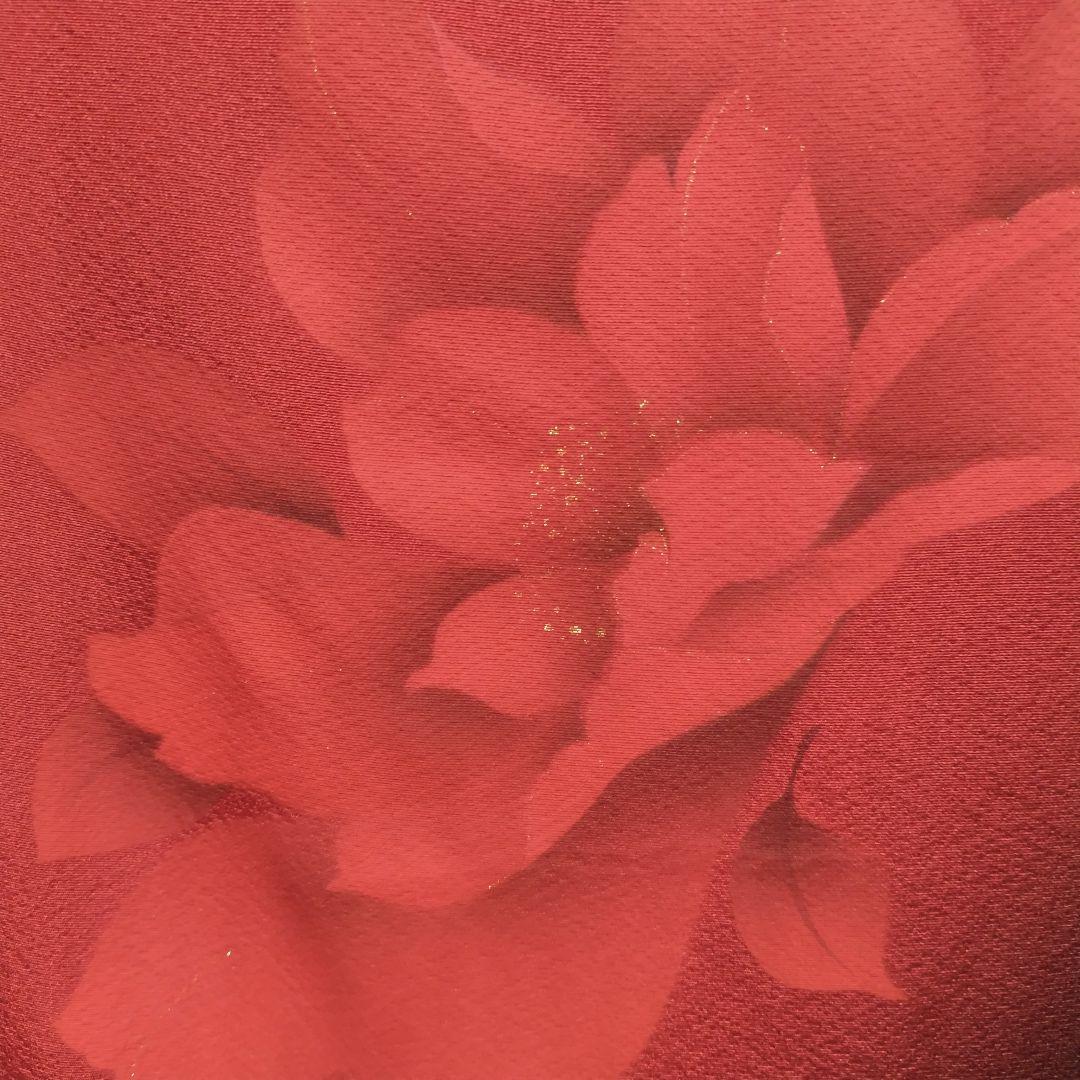 SALE中☆振袖フルセット(9点)・成人式・大輪牡丹・金彩加工・モダン・正絹