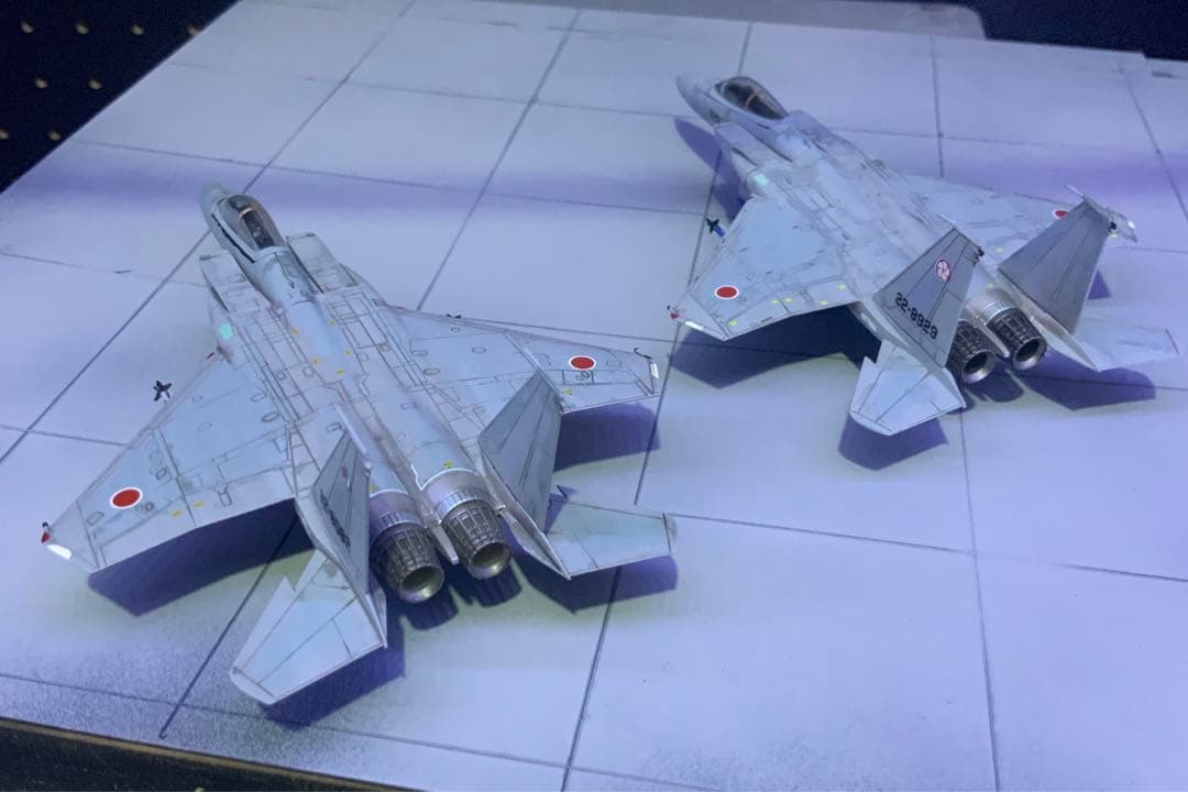 1/144スケールエフトイズF15航空自衛隊2機セット