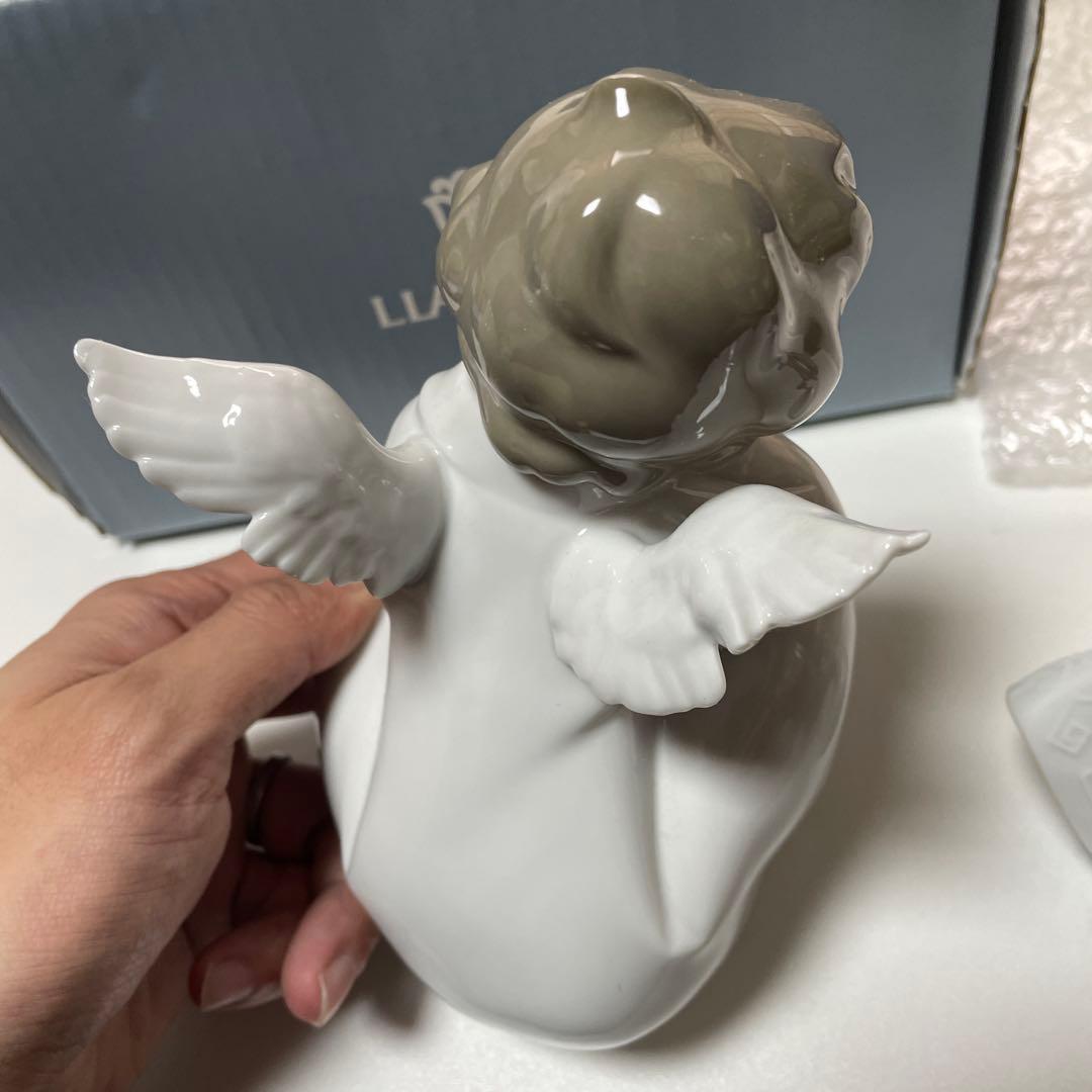 保管品　リヤドロ　LLADRO 天使の考えごと　トランペット　セット1109a1