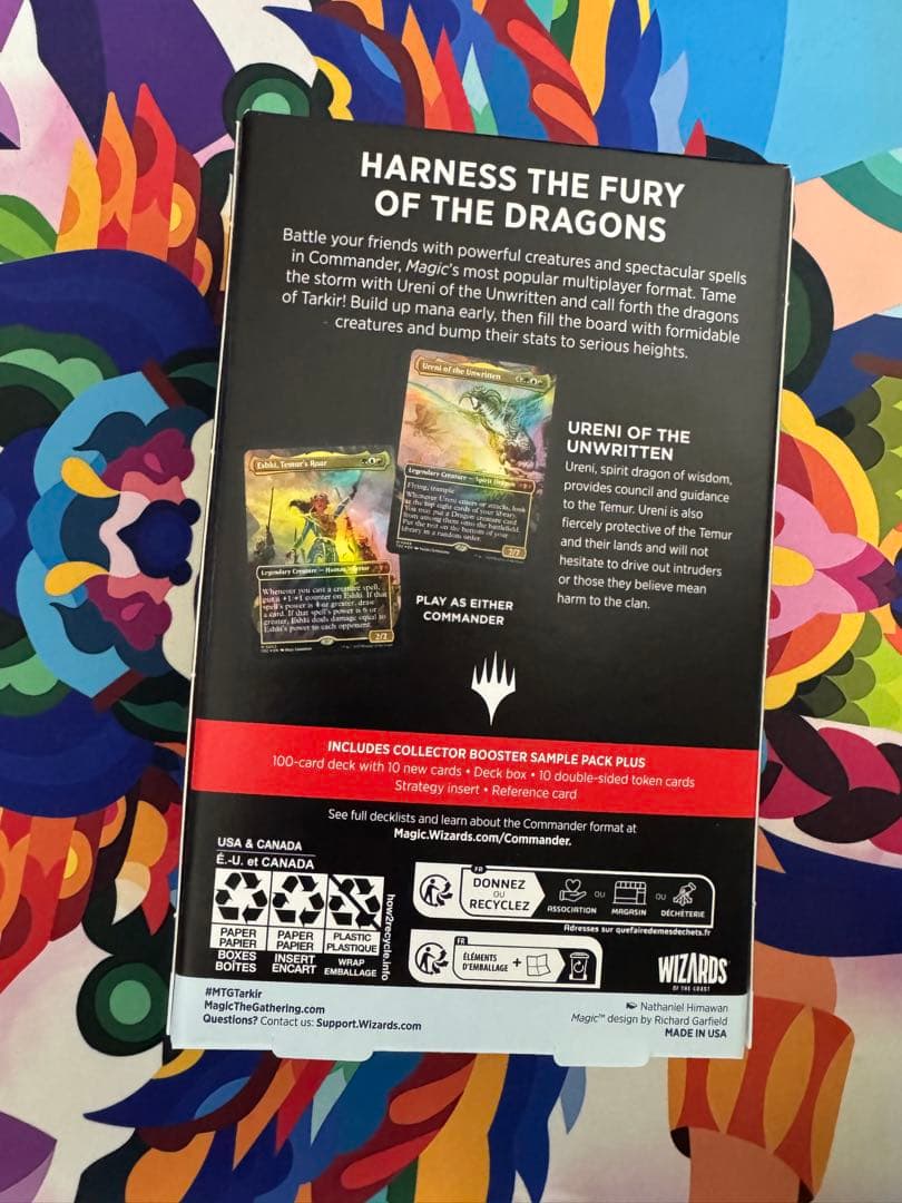 ティムールの咆哮 r Roar 統率者デッキ