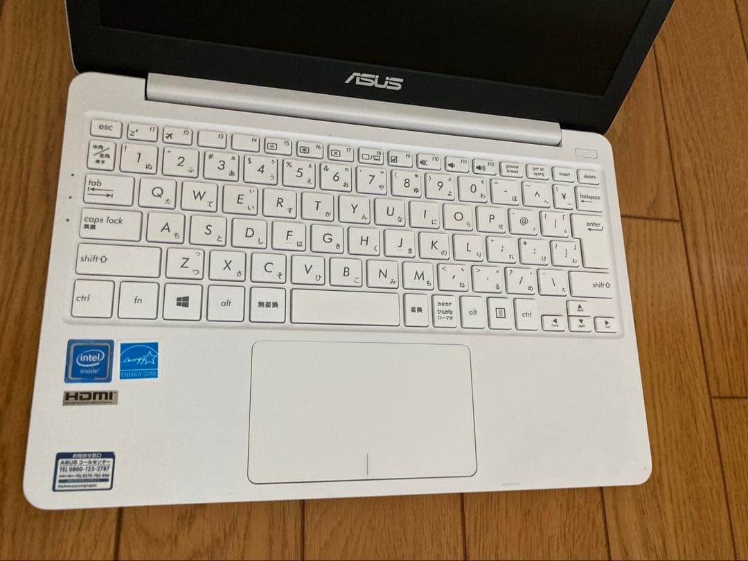 ASUSのノートパソコン