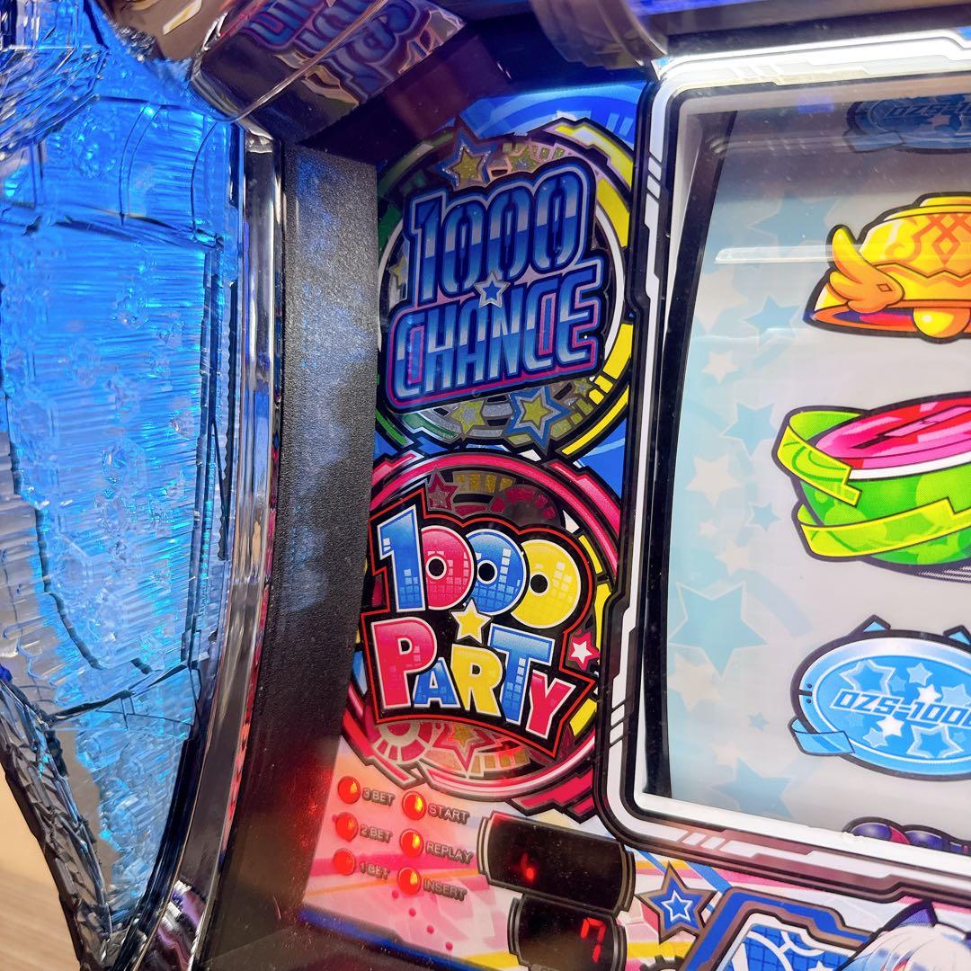 パチスロ実機 1000ちゃん 不要機 オートベット 無段階音量 100V