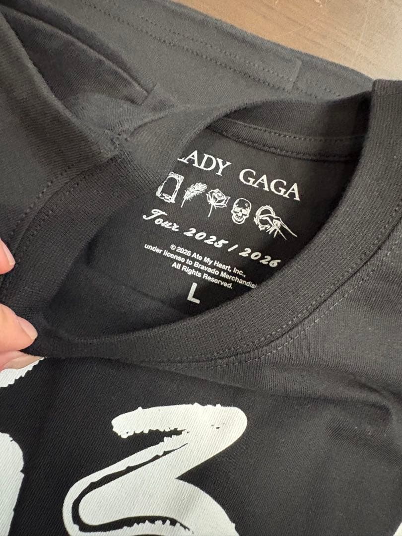 L サイズ　LADY GAGA レディー・ガガ Tシャツ 踊るか死ぬか