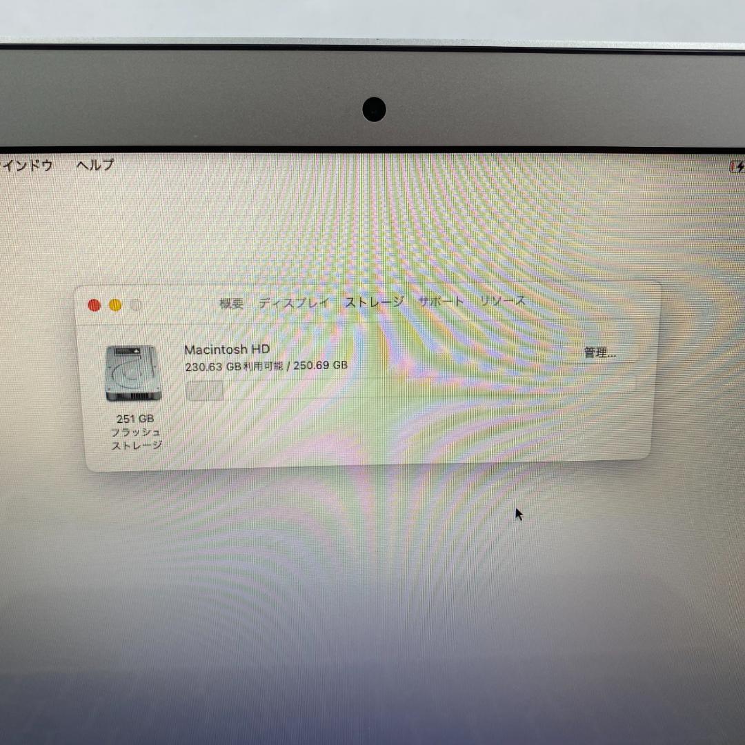 MacBook Air 2015 i5 4GB 256GB 美品 充放電94回
