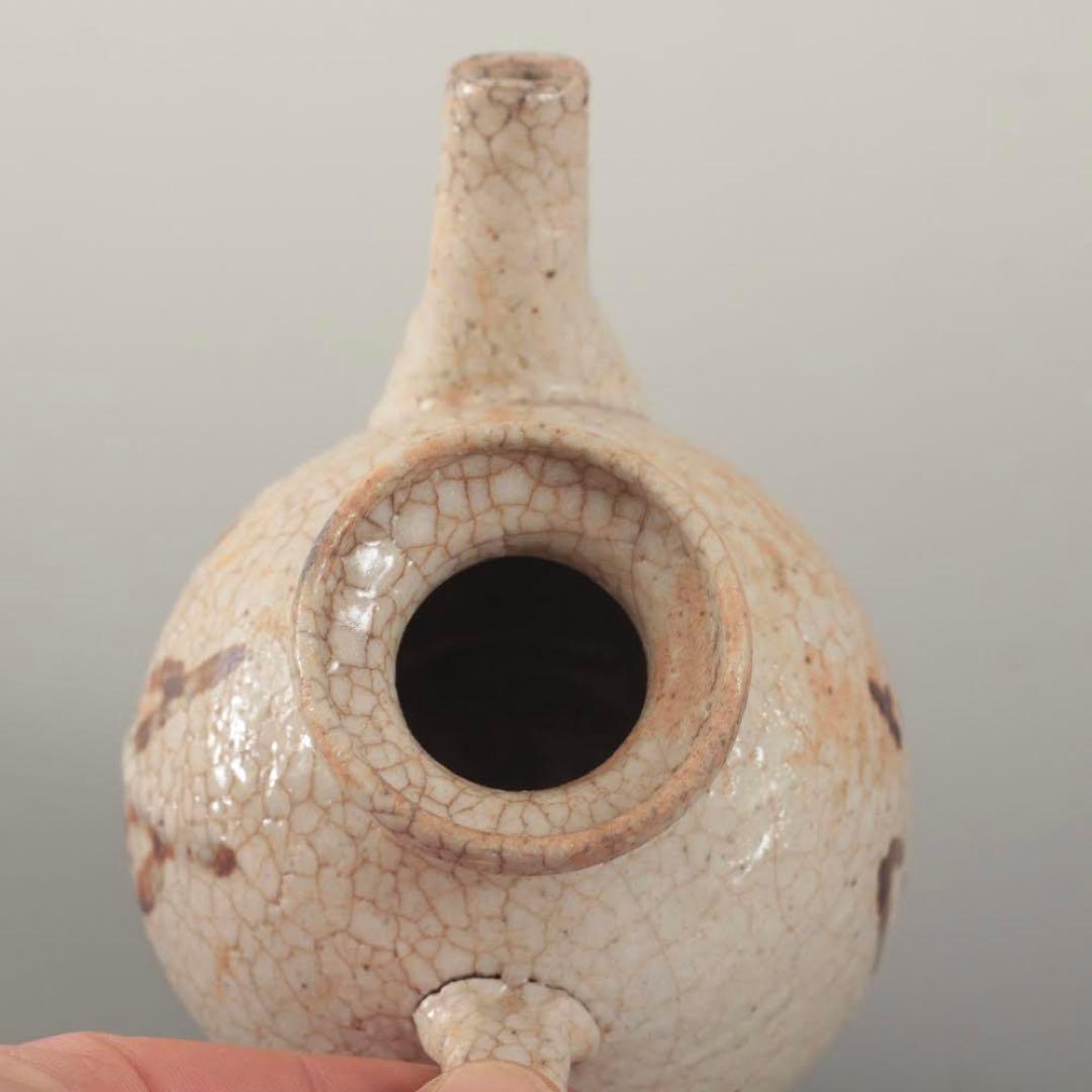 絵志野 水注 酒注 酒器 古美術 古道具 アンティーク 絵瀬戸