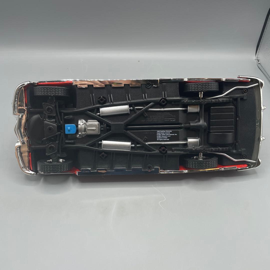 1/18 1953 キャデラック エルドラド レッド×ホワイト