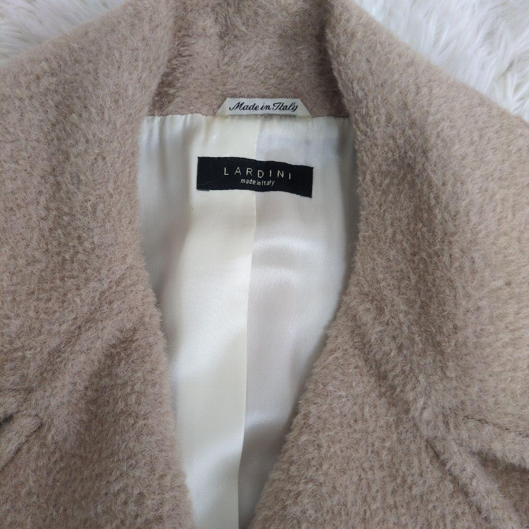 ✨️美品✨️ラルディーニ　AGNONA　アルパカ　ダブル　チェスターコート