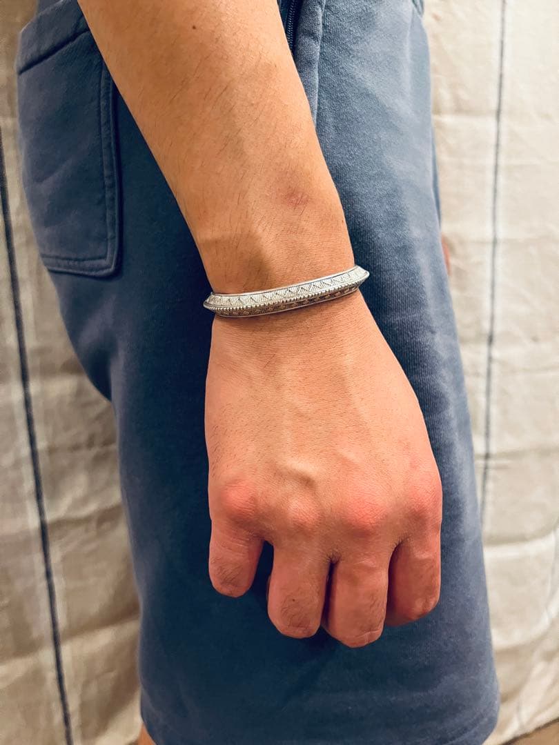 ワイリーセカテロ ヘビーゲージバングル ナバホ族