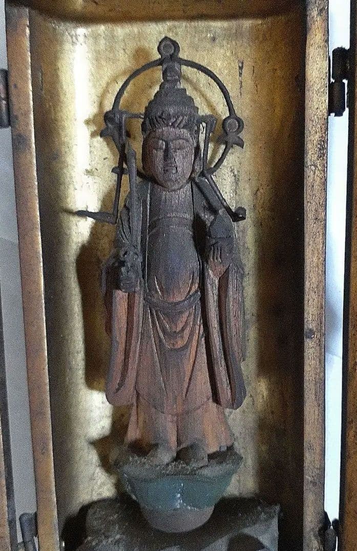 厨子　大弁財天女　仏像　神像　立像