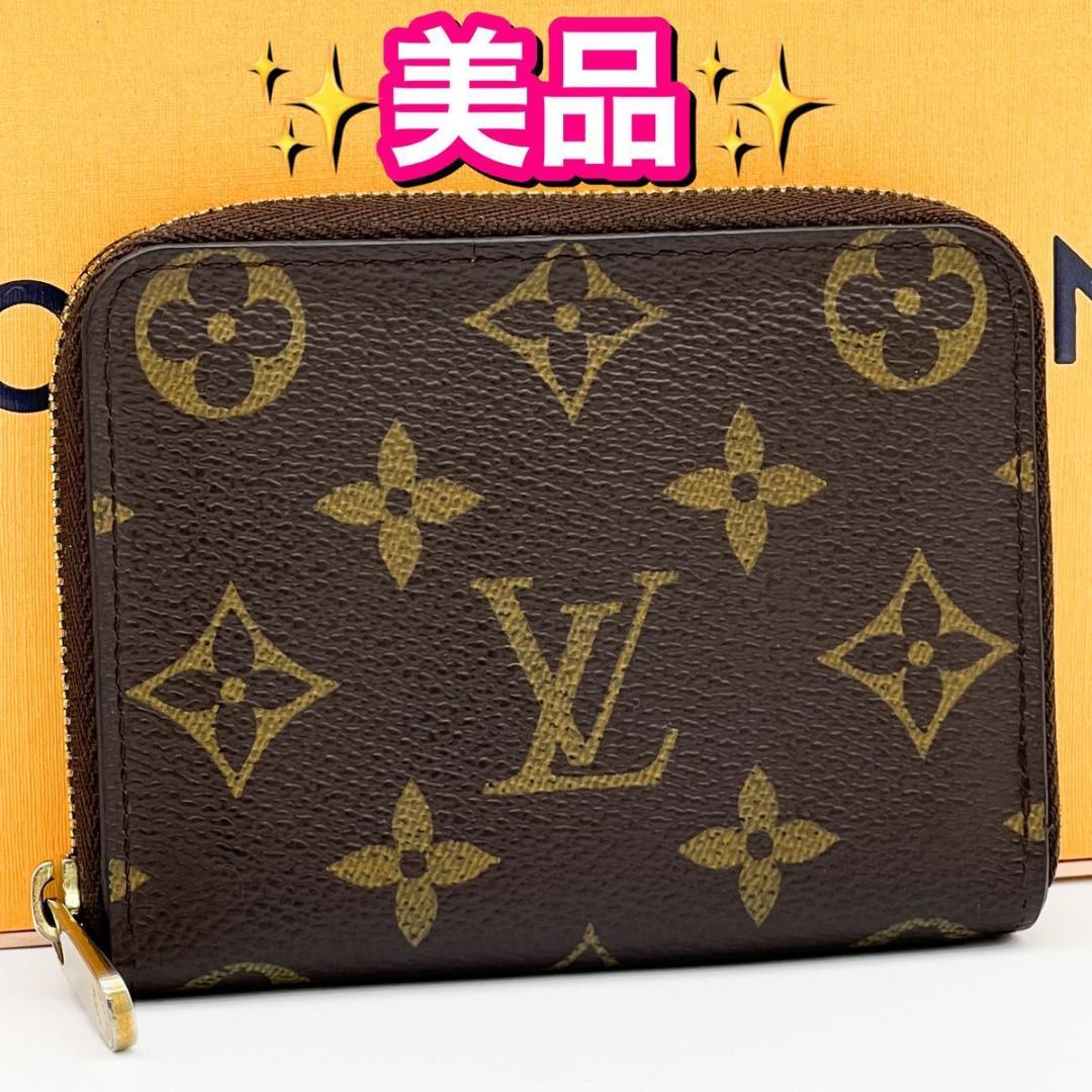 美品❣ヴィトン モノグラム ジッピーパース ラウンド 財布 ケース