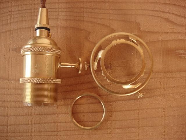 A i　真鍮ソケットクリアいくつかサイズ変更あり浮雲ラムネペンダントランプ