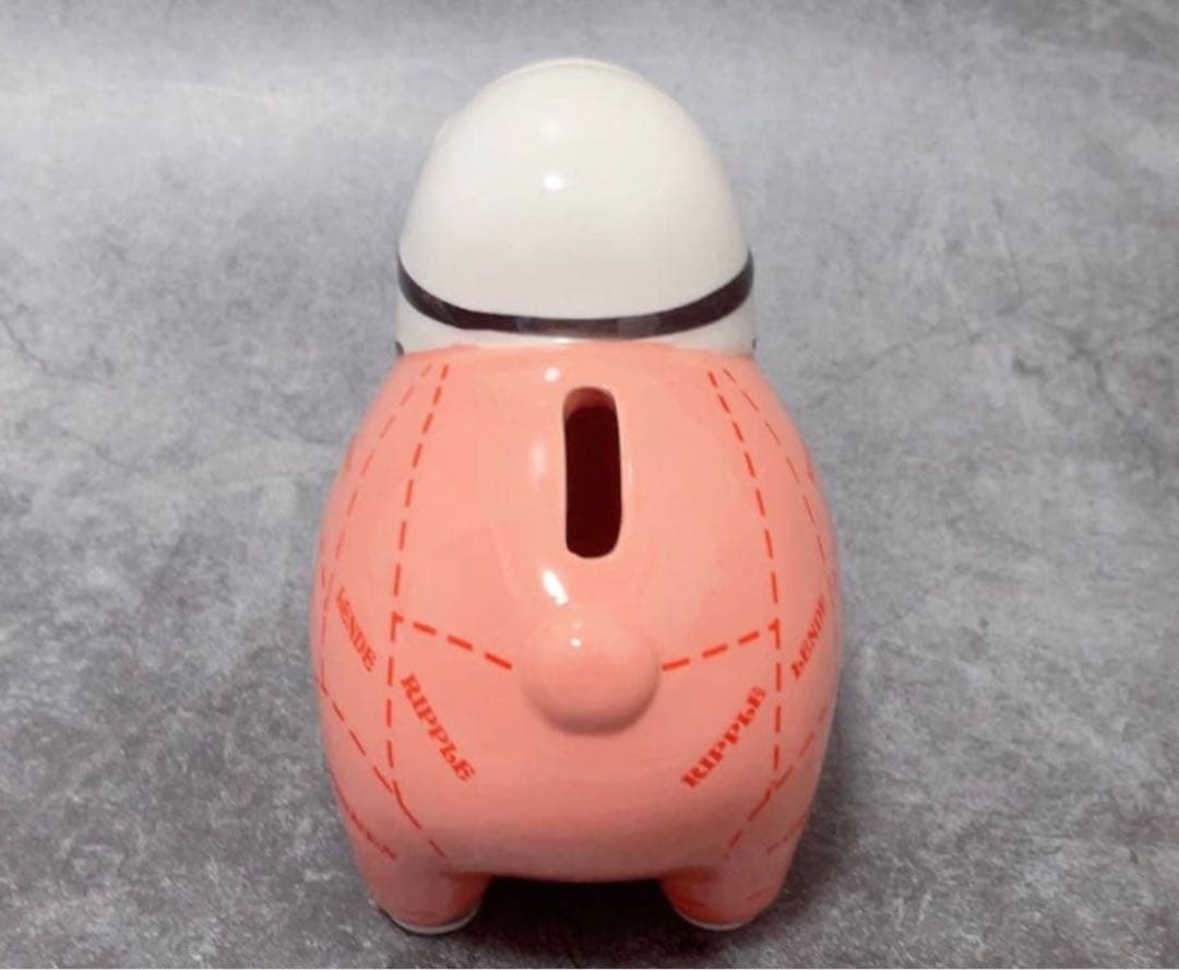 ポルシェ　ピンクピッグ　陶磁器　Porsche PINK PIG 貯金箱　レア品