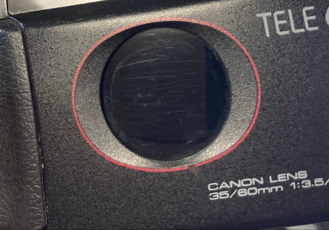 【完動品 美品】Canon Autoboy TELE6 DATE 動作確認済