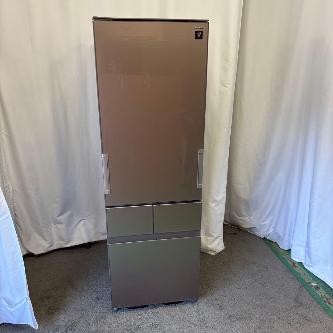69　両開き　冷蔵庫　SHARP　大型　400-500ℓ　安い　設置無料