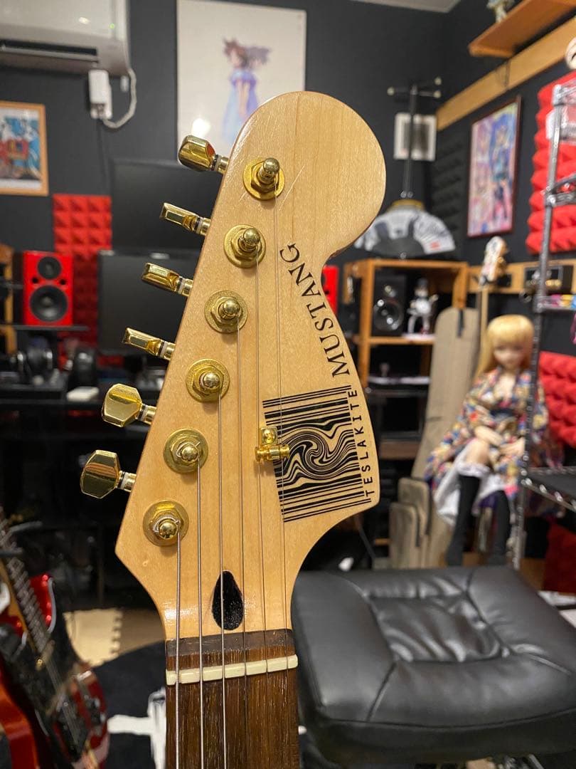 じわじわ値下げします　ギター　ムスタングタイプ　カスタム済み