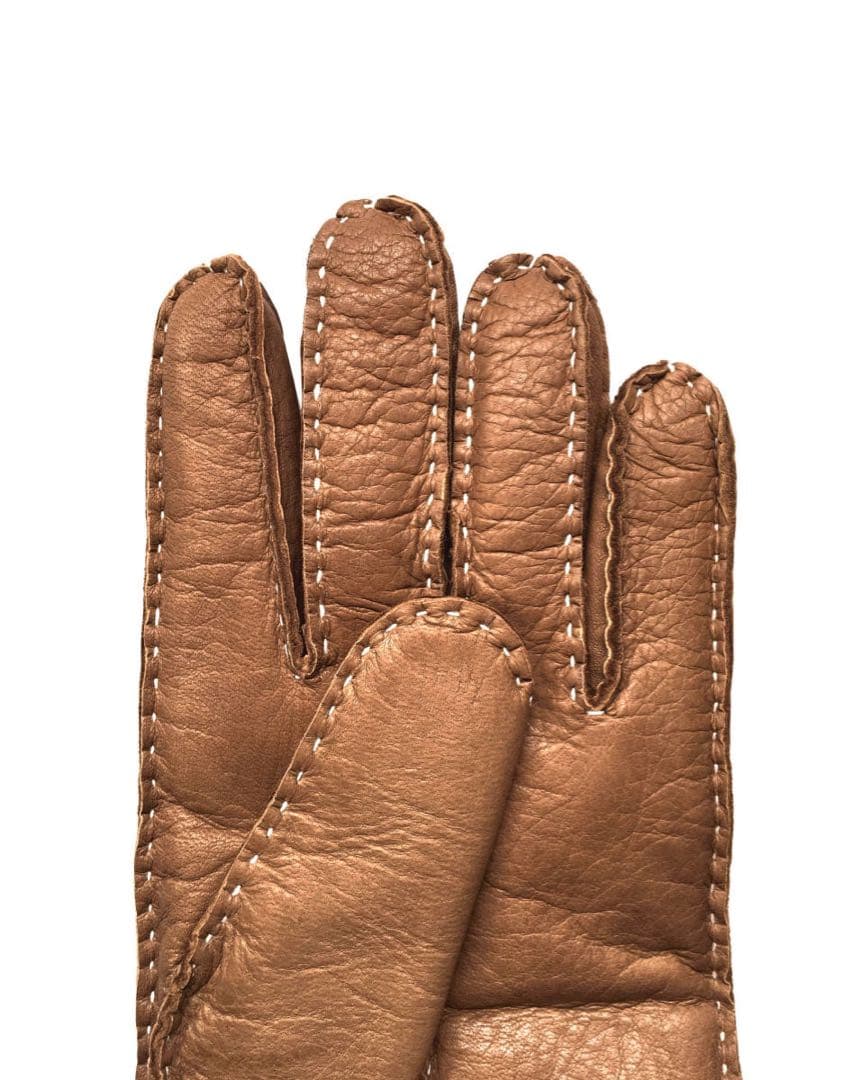 新品 グアンティジリオフィオレンティーノ 8 グローブ 手袋 ディアスキン 鹿革