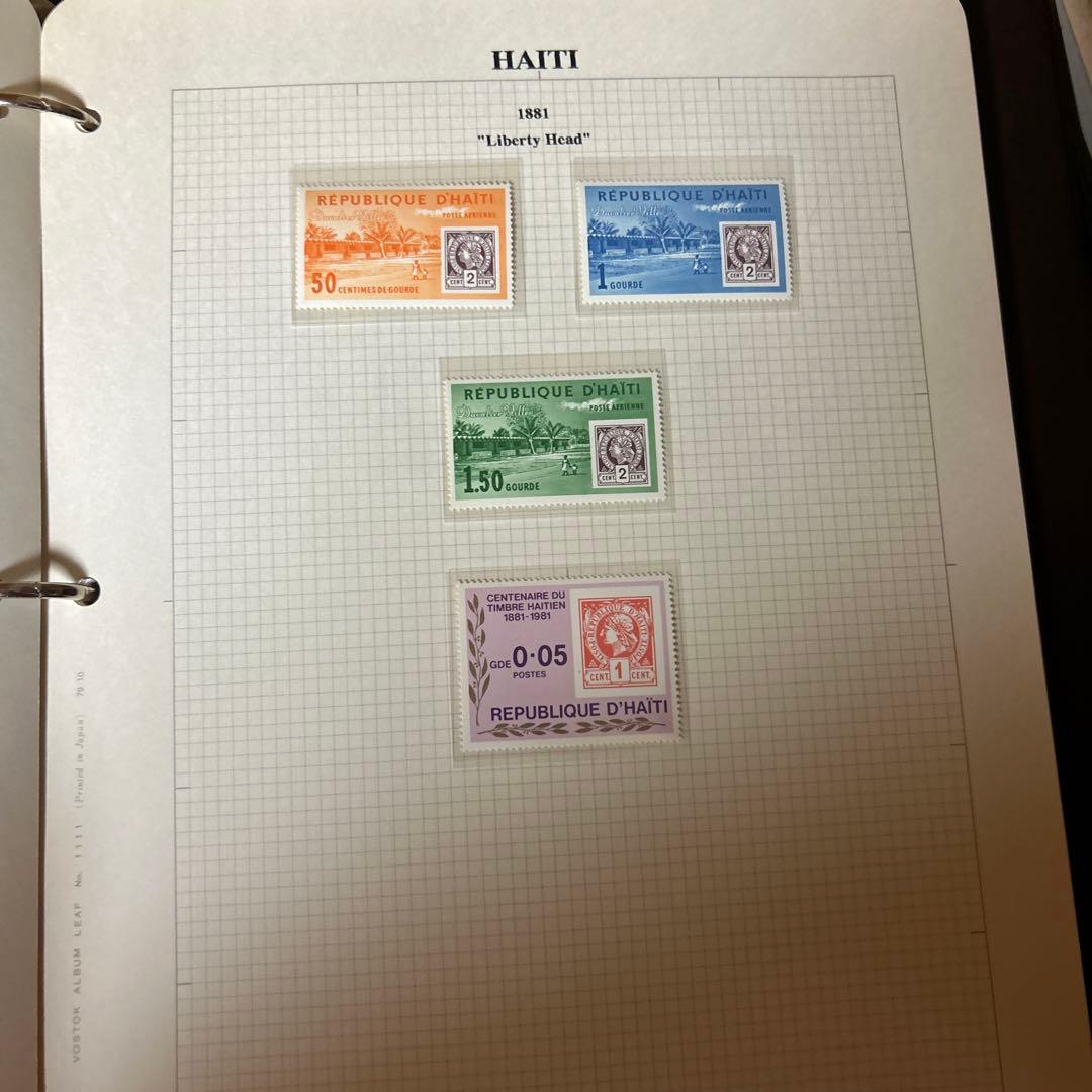 切手コレクション（グアテマラ・ガイアナ・ジャマイカ）