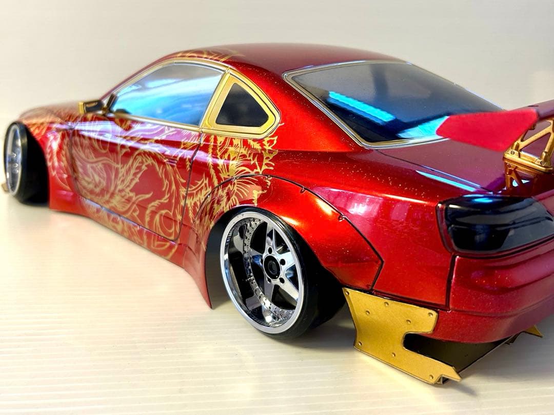 アディクション シルビアS15 ラジコン ボディ ロケットバニー 未使用