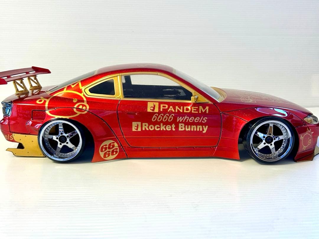 アディクション シルビアS15 ラジコン ボディ ロケットバニー 未使用