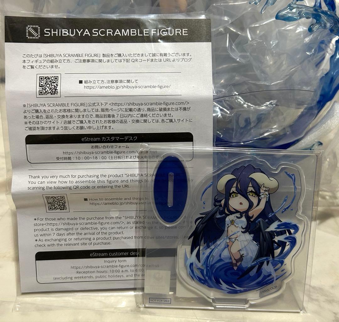 アルベド 水着ver SHIBUYA 渋谷 フィギュア　アクスタ