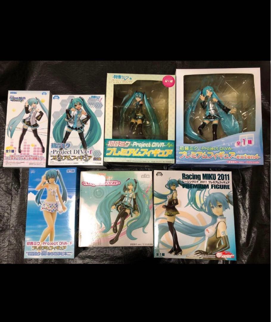 7点 初音ミク セガ プライズ プレミアム フィギュア ボカロ プロセカ 美少女