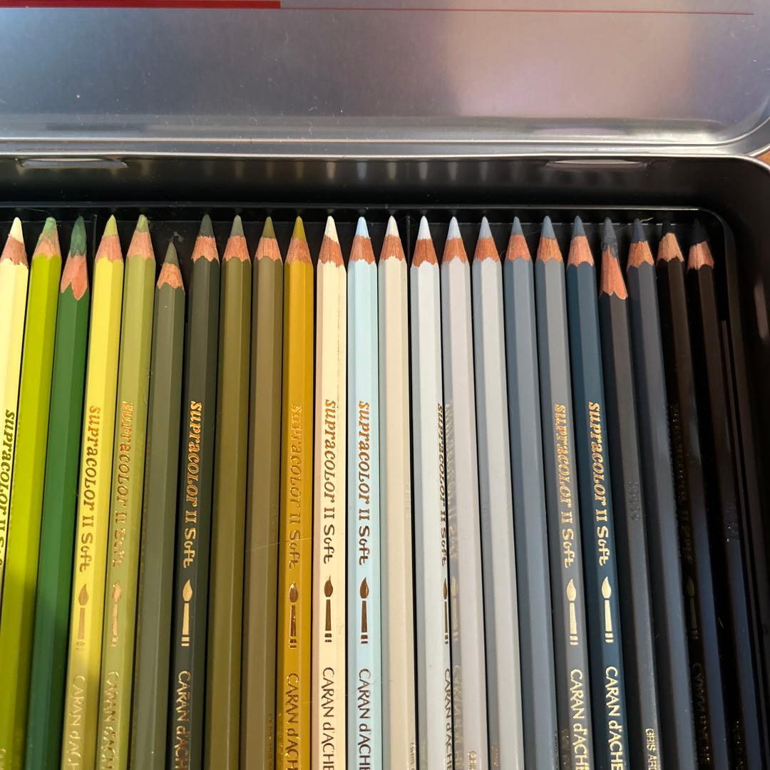 カランダッシュ スプラカラーソフト　水溶性色鉛筆120色セット