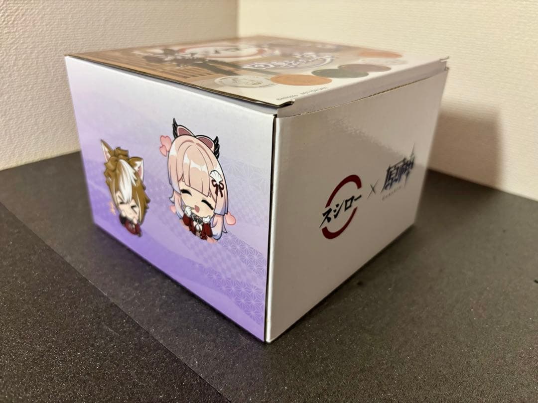 未使用　原神 スシロー 回転の宴　皿　コラボ