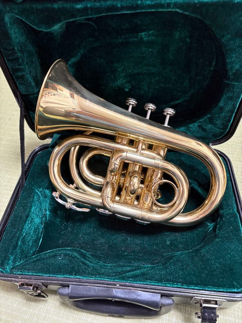 S*l様 ポケットトランペット ハードケース付き