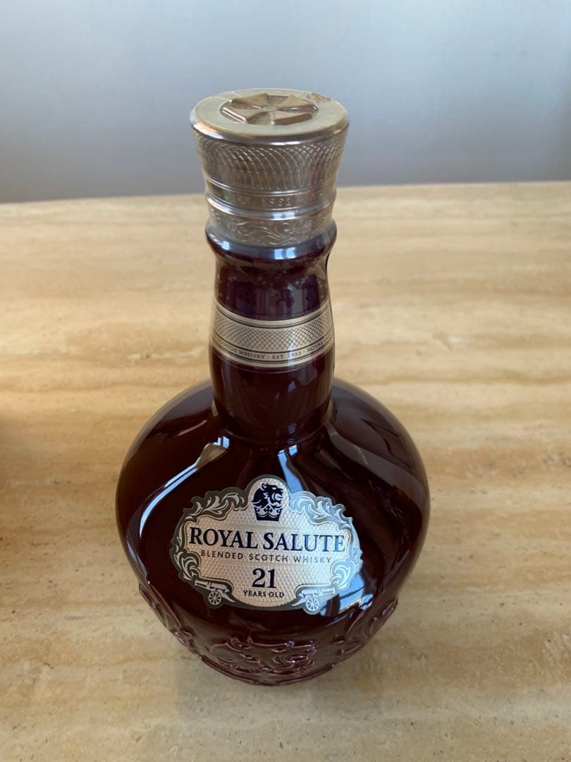  Salute 21年 ウイスキー　旧ボトル箱付き