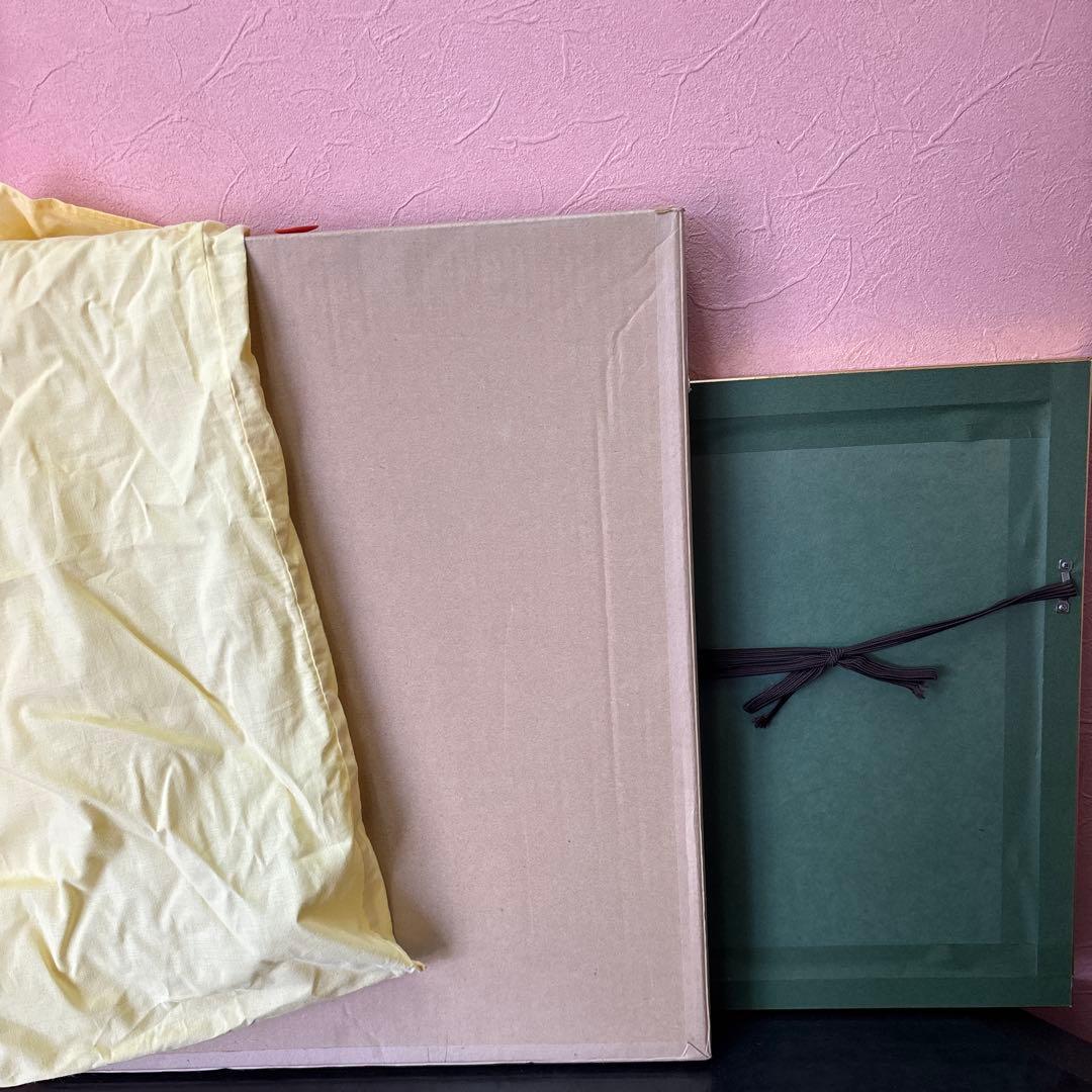 片岡珠子　シルクスクリーン「富士」