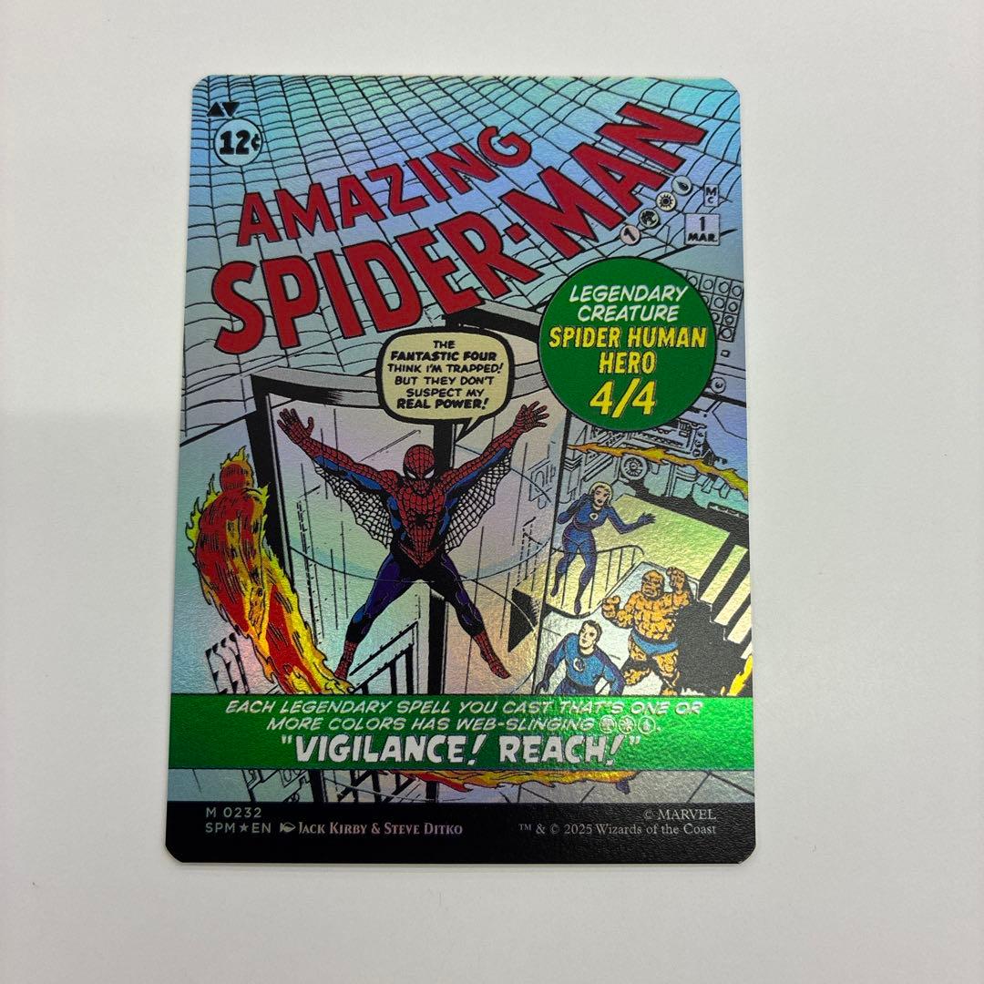 ピーター・パーカー/アメイジング・スパイダーマン　クラシックコミックfoil