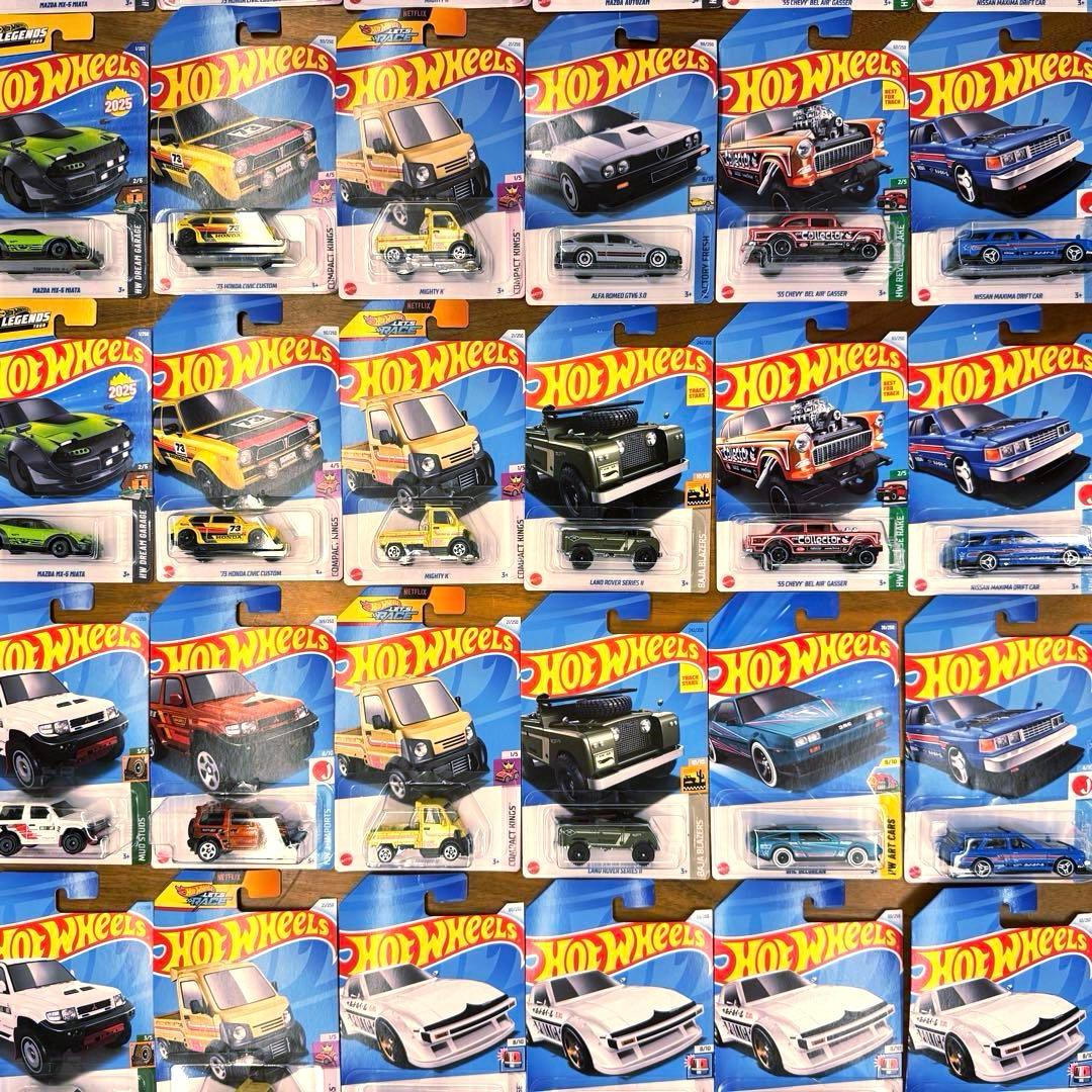 ホットウィール　まとめ売り 100個　ミニカー　日産　GT-R ポルシェ　RX7