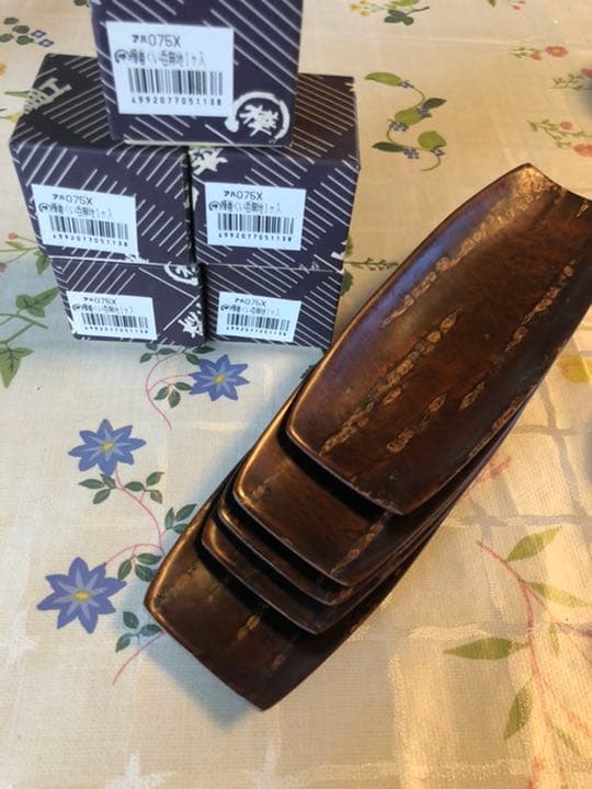 樺巻陶器 無地 お猪口 おしぼり