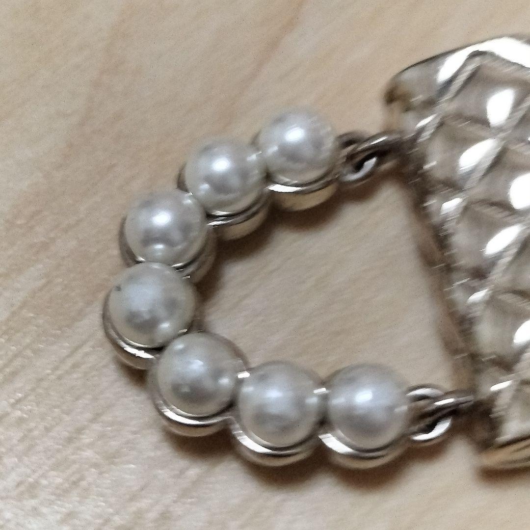 訳あり※シャネル マトラッセ バッグ型ブローチ CHANEL