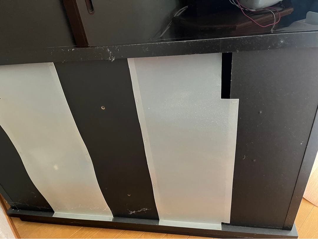 【梱包、発送たのメル便のみ】水槽用キャビネット　値下げしました‼️