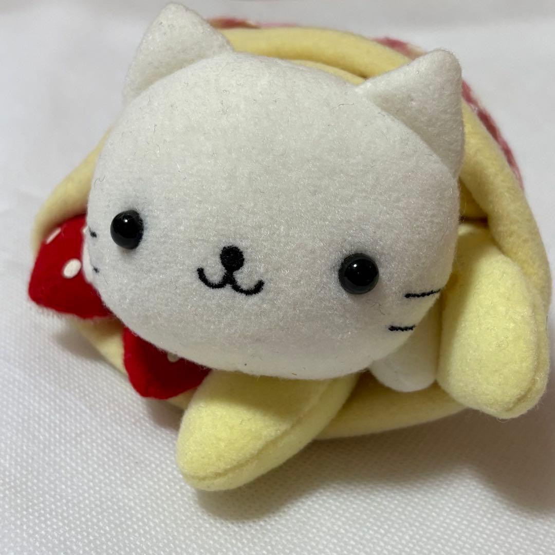 【レア】にゃんにゃんにゃんこ　クレープ　ぬいぐるみ
